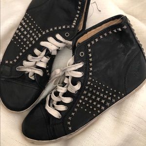FRYE DISTRESSED HIGH TOPS